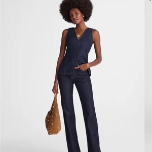 Women's Dark Blue Jeans